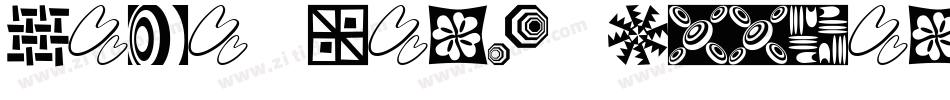Mini Pics Doohickies Too字体转换